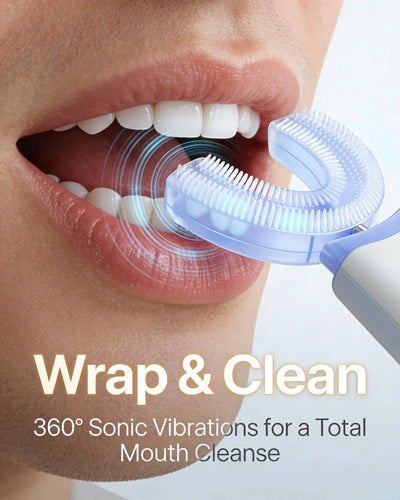 Lusailstore | Adult U-Shaped Electric Toothbrush